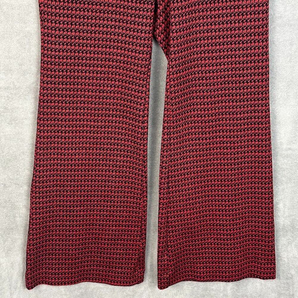 Maeve Anthropologie Pants Womens 6P Red Naomi Flare Stretch Preppy Academia - Picture 4 of 13